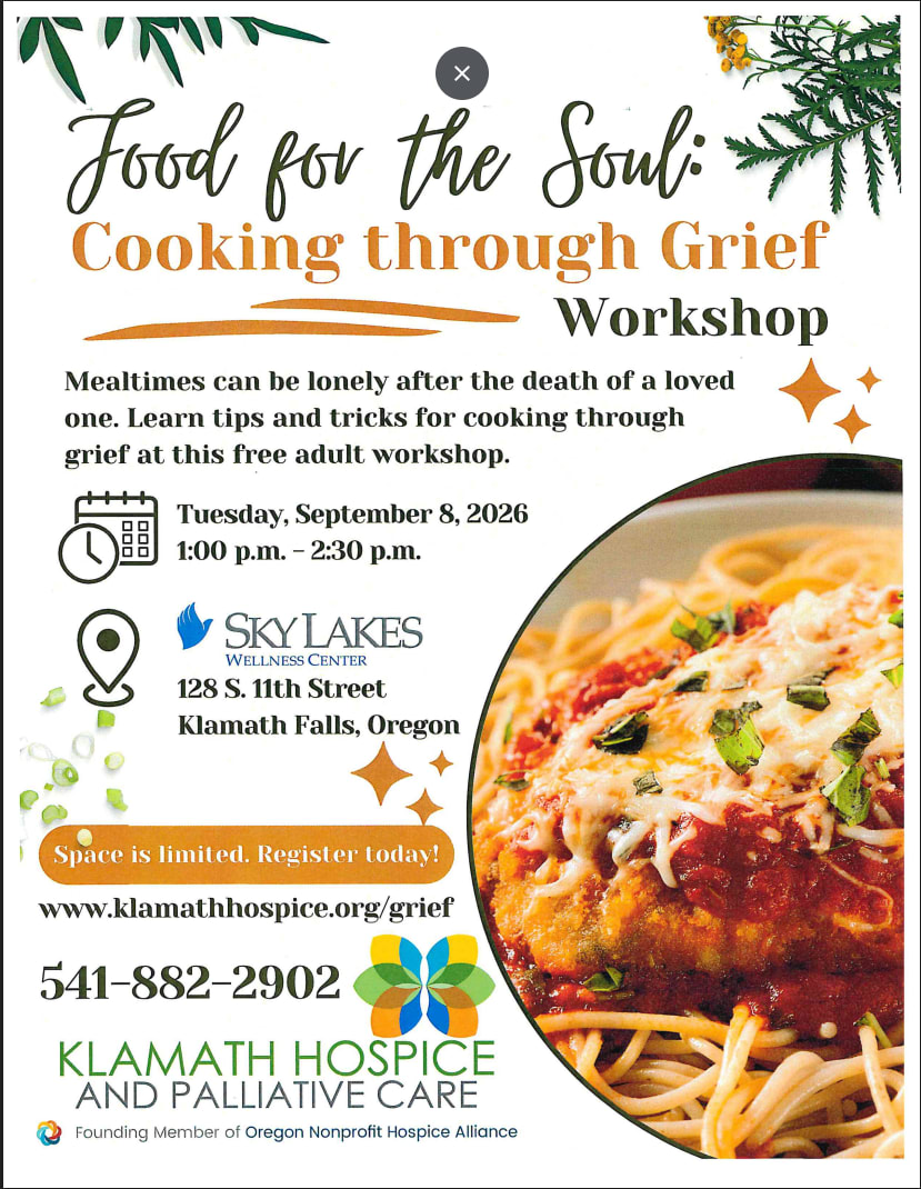 Food For The Soul: Cooking Through Grief Workshop