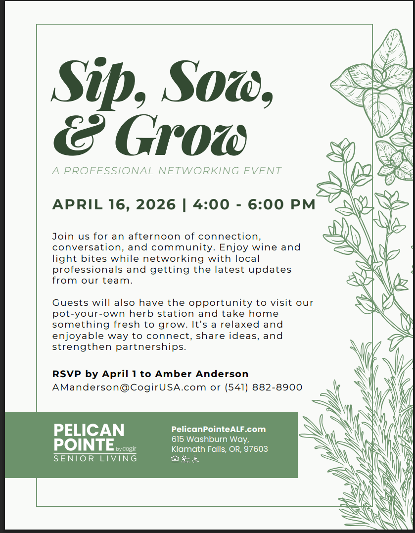 Sip, Sow, & Grow: A Professional Networking Event