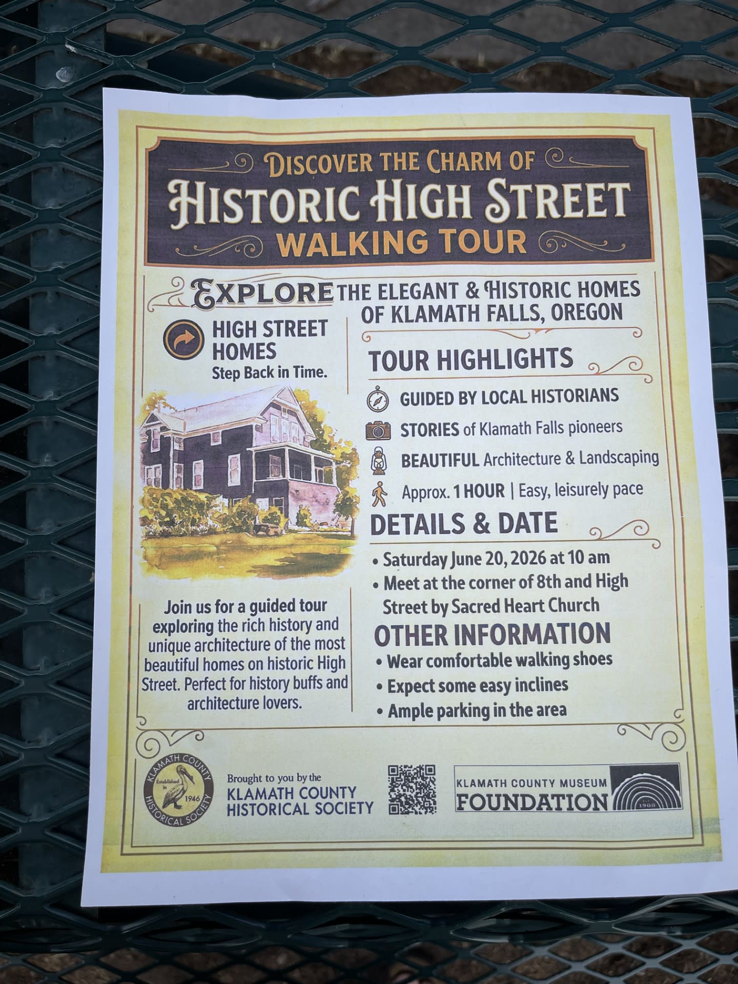 Historic High Street Walking Tour