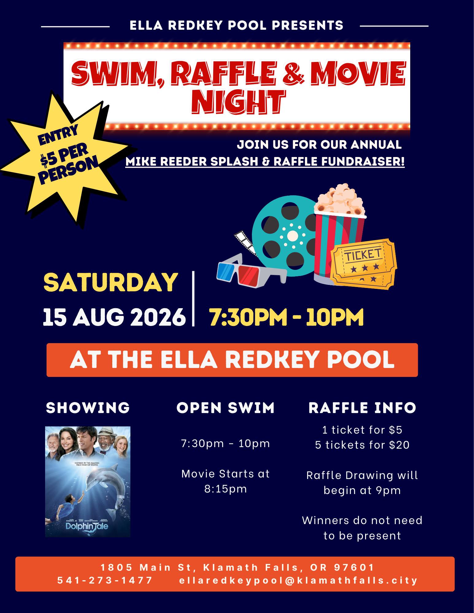 Mike Reeder Memorial Splash and Raffle 