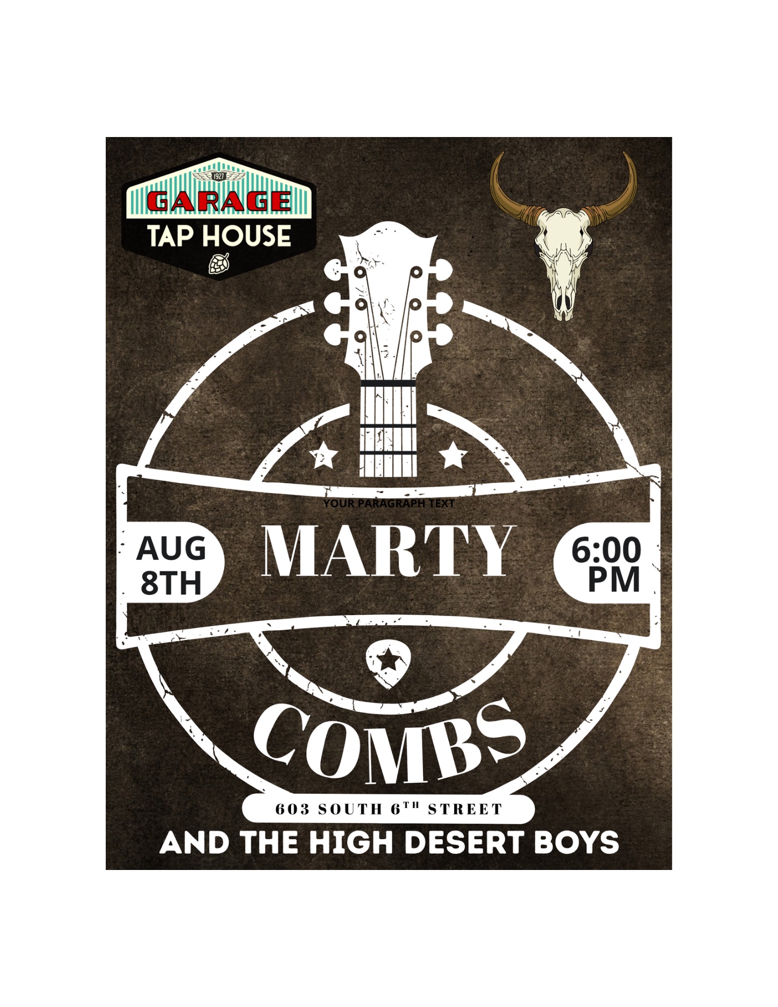 Marty Combs and the High Desert Boys 