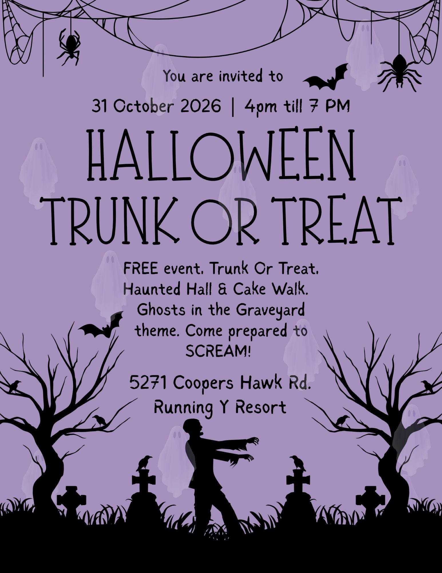 Event flyer (user submission)